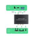 -ARC Compatible Digital Audio Extractor Converter Adapter Optical Coaxial to Analog 3.5mm L/R Output. 