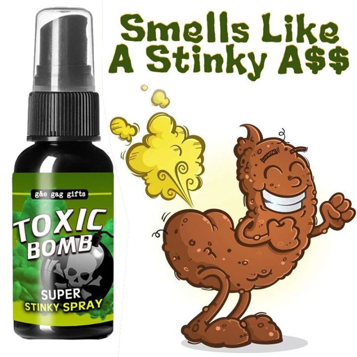 30ml Potent Ass Fart Spray Extra Strong Stink Hilarious Gag Gifts Pranks For Adults Or Kids Prank Poop Stuff Assfart Caca