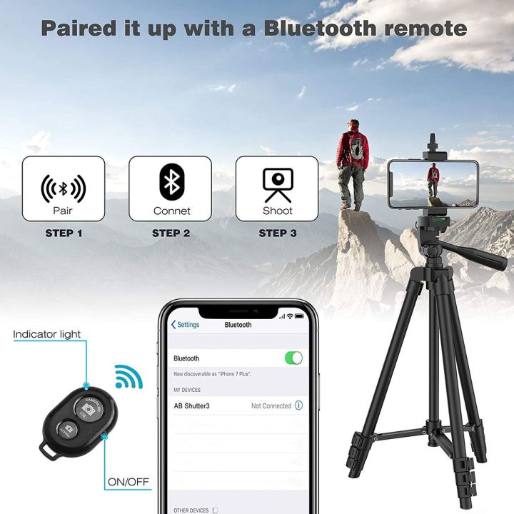 DSLR%20Flexible%20Tripod%20102cm%20Professional%20Video%20Recording%20Cell%20Phone%20Photography%20Stand%20for%20IPhone%20Xiaomi%20Gopro%20with%20Selfie%20Remote%20-%20Image%203