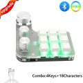USB Custom Keyboard Macro 3/6 Key 1 Knob Programming RGB Bluetooth Gaming Photoshop Hotswap Mini Mechanical BT Keyboard.