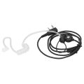 Chenmeng La Earpiece K Type Smile Headset Earhook with Earplug Air Duct for. 