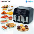 Kenwood HFM75 kHealthyFry Digital Twin Air Fryer Dual Frying Basket with DualZone Technology.