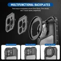 NEEWER 16 Pro/Pro Max Cage Quick Release Video Rig Phone Stabilizer Compatible with iPhone 16 Pro Max with 67mm Filter Adapter. 