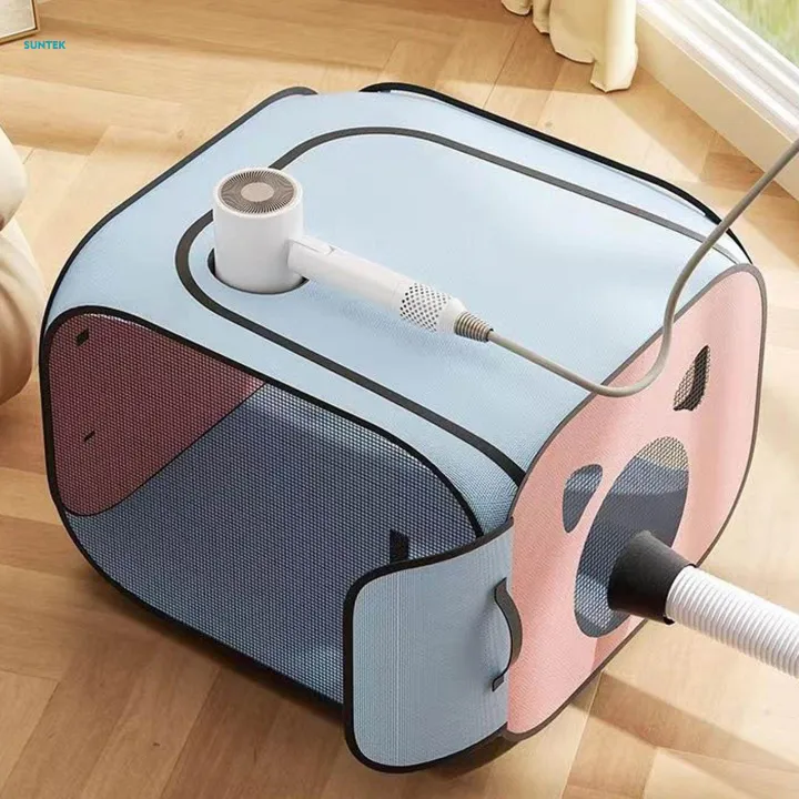 Pet%20Dog%20Cat%20Drying%20Box%20Anti%20Hair%20Flying%20Drying%20Crate%20Cage%20-%20Image%203