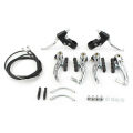 Bicycle V Brake MTB,Cable Wire and Break Lever Full Set. 