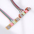1PC Computer Chassis Front Panel Audio Jack Front USB Interface Host Front Bezel Cable. 