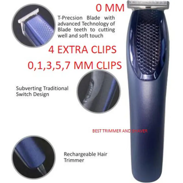 HTC%20AT-1210%20Rechargeable%204%20Clipper%20Hair%20Trimmer%20for%20Men%20-%20Image%208