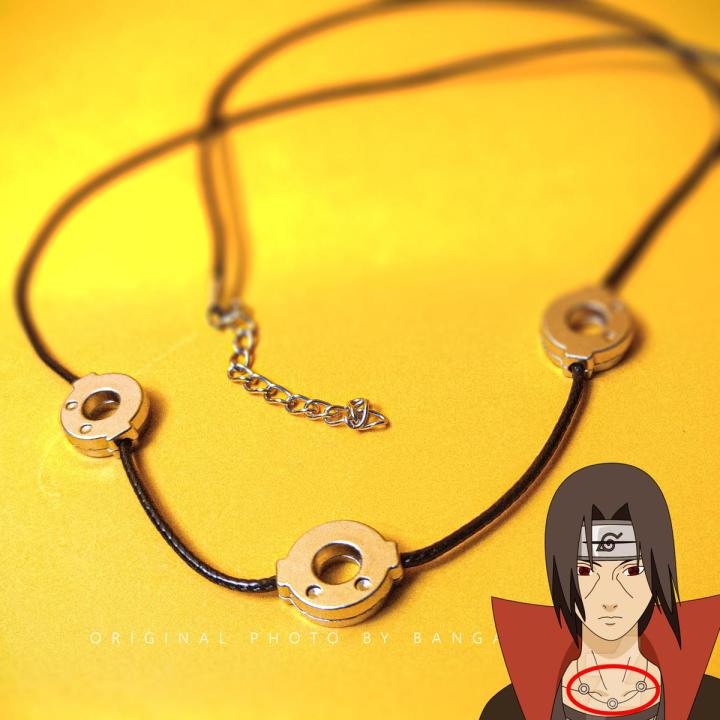 Itachi Necklace Chain Silver - Naruto Itachi Uchiha Cosplay Necklace Pendant Cosplay