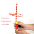 Kindergarten Birthday Present Kids Toys Game Aircraft Small Flying Disk Flying Gyro Flying Saucer Hand Push.