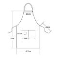 Comfortable Thin Kitchen Aprons for Woman Men Chef Work Apron for Grill Restaurant Bar Shop Cafes Beauty Nails Studios Uniform.