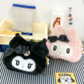 Portable New Cartoon Makeup Bag Sanrio Kuromi Melody Plush Toy Plush Makeup Bag Home Storage Bag Girl Gift MIO Super Store.