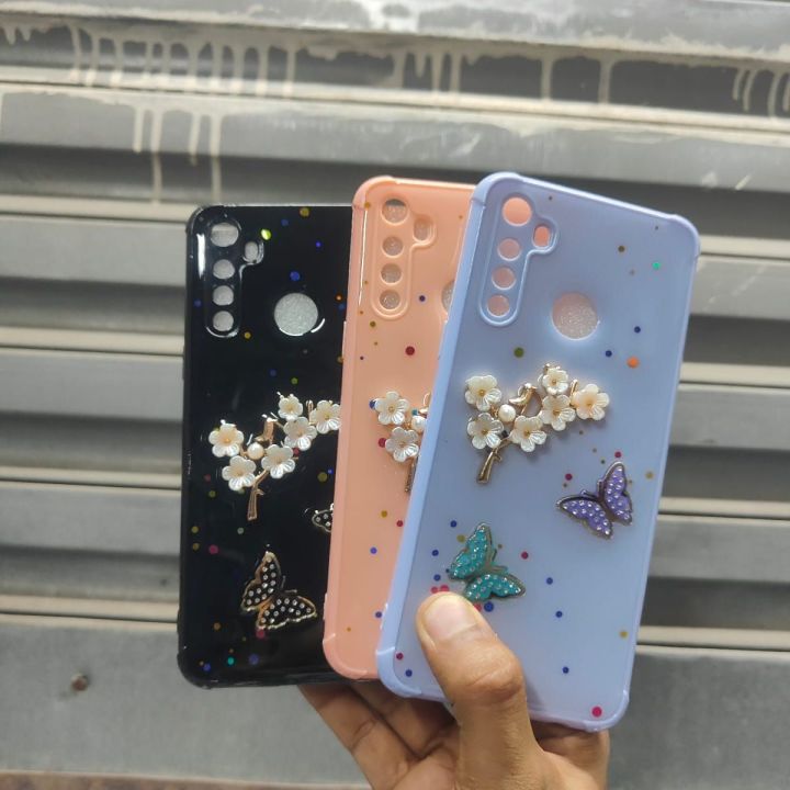 For Realme 6i/5i/5 Laddy Butterfly Back Cover Camera Phone