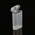 Plastic Tube 2-Section 18650 Battery Box Lithium Battery Holder Storage Box Case. 
