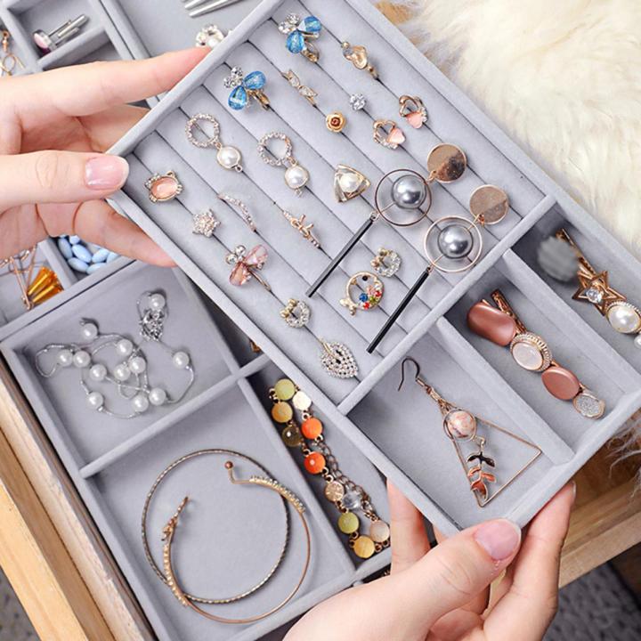 Jewellery Box Earring Earring Storage Necklace Ring Hand Jewellery Organiser