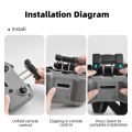 Neck Lanyard Strap Remote Controller Accessories With Adjustable Buckle Compatible For DJI MINI 3/4 PRO/Air 3/RC-N2 Controller.