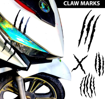 2%20pcs%20monster%20%20claw%20scratches%20sticker%20for%20headlight%20%20-Blue%20-%20Image%202
