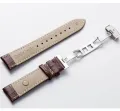 16mm 17mm 18mm 19mm 20mm 21mm 22mm 23mm 24mm Width Leather Watch Band Butterfly Buckle Flat Head Universal Straps Watch accessories Colorful. 