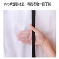 Plastic Clear Dust-proof Cloth Cover Suit/Dress Garment Bag Storage Protector Hanger!! Beg simpan baju travel. 