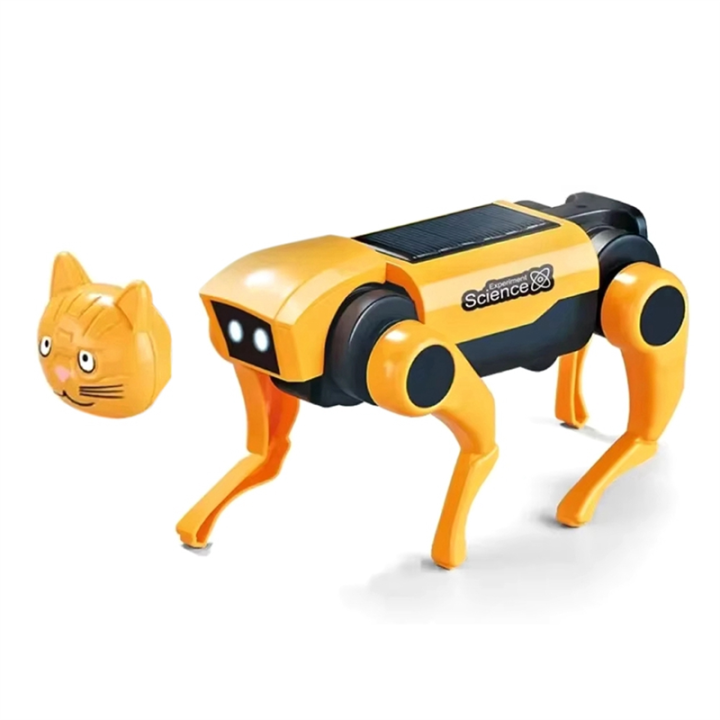 Robot Solar Electric Mechanical Smart Dog Children'S Educational Assembly Toy Smart Robot Toy Gift