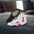 Wrestling Shoes Fitness Sneakers Training Accessories Boxing Shoes Footwear for Sparring Length 24cm. 