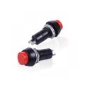 Highly Vital - 2 Pcs Round Red Push Button Switch AC 250V 3A SPST ON-OFF Switch - Tools, DIY & Outdoor - Modern and Trendy.