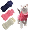 Cat Sweater Winter Warm Cotton Cat Clothes Knit Puppy Sweater Kitten Cloth Cat Vest For Small Cats Dogs Chihuahua Pet Products. 