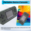 Retro Portable Mini Handheld Game Console 8-Bit 3.0 Inch Color Screen LCD Game Player Built-in 500 Games-Green.