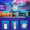Rgbw Wifi Led Controller Support PWM Single Color CCT RGB RGBW RGBCCT and SPI TTL IC Chip LED Strip Light. 
