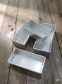 5 /7/10  inch Rectangular Shape Bread Mold / Pound Cake Mold With Lid. 