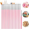 15pcs Nail Art Painting Brush Set UV Gel Nail Polish Pen Brush Acrylic Nail Design Kit DIY Painting Drawing Gel Paint for Nails Art Polish Thin Brush. 