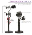 Desktop Mobile Phone Holder Stand 360Â° Rotate For Live Streaming Shoot Youtube Tik Tok Video Round Base  Smartphone - Mobile Stand - Mobile Stand. 