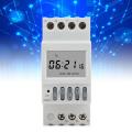 TM621 Di tal Time Switch Relay Power Switch Timer Din Rail with Countdown Function AC220V. 