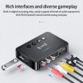 Bluetooth Receiver Transmitter 5.0 FM Handsfree Call Audio Stereo AUX 3.5mm Jack RCA Optical Wireless Bluetooth Adapter.