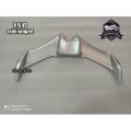 Motorcycle Front Winglet For YAMAHA R15 V3 Mini Winglet (Silver). 