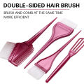 【Best Price Guaranteed】 Hairdressing Hair Dyeing Brush Hair Dyeing Professional Baked Comb Kit Hair Universal Five-piece set Baked Oil Bowl. 