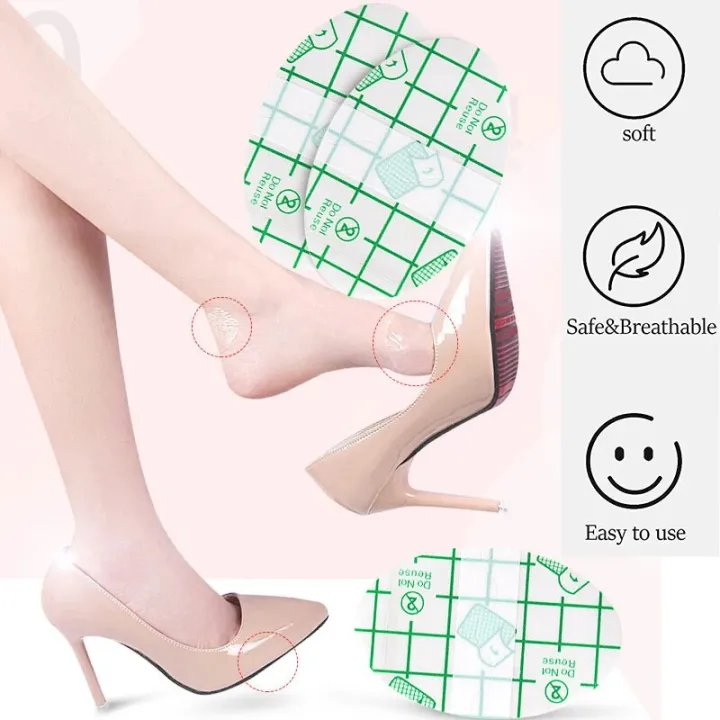 Pexmen%2010/20/50/100Pcs%20Transparent%20Waterproof%20Ultra-Thin%20Self-Adhesive%20Heel%20Anti-Wear%20Sticker%20Foot%20Care%20Blister%20Protection%20Pads%20-%20Image%203