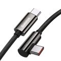 Baseus Legend Series Elbow Fast Charging Data Cable Type-C to Type-C 100W 2m Black. 