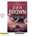 Origin Novel by Dan Brown - Yellow -Paperback. 