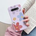 Case For Samsung Galaxy S10 S 10 Plus S10E Phone Cover Cute Cartoon Candy Painted Soft TPU Coque For Samsung S10 S10+ S10E Funda. 