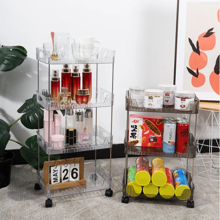 Transparent%20snack%20trolley%20shelf,%20floor-to-ceiling,%20wheeled,%20movable,%20household%20living%20room,%20bedroom,%20dormitory,%20multi-layer%20storage%20rack%20-%20Image%202
