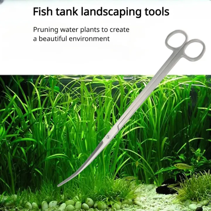 Water%20Grass%20Scissors%20Set%20Four%20Pieces%20Fish%20Tank%20Cleaning%20Tool%20Stainless%20Steel%20Wave%20Clippers%20Straight%20Shears%20Tweezers%20Sandscraper%20-%20Image%206