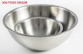 Stainless Steel Mixing Bowl - 33 - Silver. 