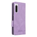 For Sony Xperia 10 V Magnetic Clasp Flip Leather Phone Case.