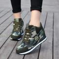 【ALLGOOD】Lowest Price For Women Outdoor Canvas Casual Camouflage Shoes Thick-Soled Lace-Up Shoes Sneakers. 