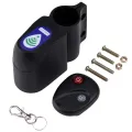 Bicycle Anti-Theft Security Alarm Lock Sound Alert with Remote Control Vividly. 
