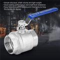 2X Ball Valve Female Thread 2 Inch 304 Stainless Steel Full Port Female Thread Ball Valve 2 Inch DN50 1000 WOG. 