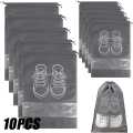 10/5/3pcs Shoes Storage Bags Closet Organizer Non-woven Travel Portable Bag Waterproof Pocket Clothing Classified Hanging Bag. 