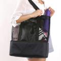 Large Capacity Picnic Preservation Beach Bag Double-Layer Thermal Insulation Mesh Beach Picnic Bag For Swimming Camping Pic T8G1. 