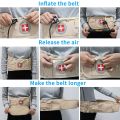 Decompression Back Belt - Lumbar Support Belt for Men & Women Lower Back Pain Relief, Back Traction Device Fits Waist Size 29-49 Inches (Beige).