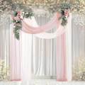 Artificial Wedding Arch Flowers Kit Decorative Decor Wedding Arch Rose Wreath for Ceremony Backdrop.